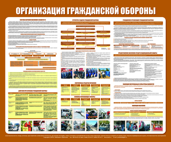 С91 Стенд по гражданской обороне и чрезвычайным ситуациям (1200х1000 мм, Пластик ПВХ 3 мм, Прямая печать на пластик ) - Стенды - Стенды по гражданской обороне и чрезвычайным ситуациям - . Магазин Znakstend.ru