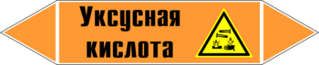 Маркировка трубопровода "уксусная кислота" (k06, пленка, 507х105 мм)" - Маркировка трубопроводов - Маркировки трубопроводов "КИСЛОТА" - . Магазин Znakstend.ru